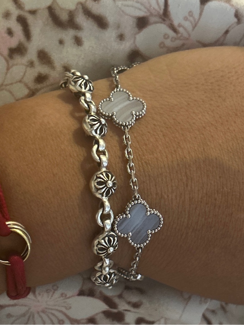 Authentic chrome hearts bracelet